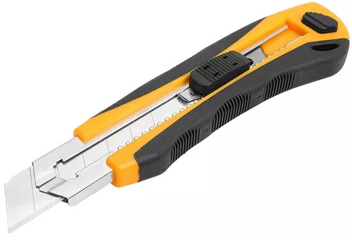 Trincheta Cortante Hoja ancha c/riel de metal