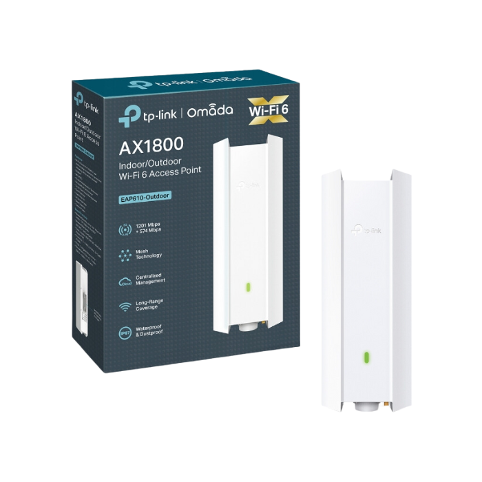Access Point TP-LINK EAP610-Outdoor | AX1800, WiFi 6, Mesh