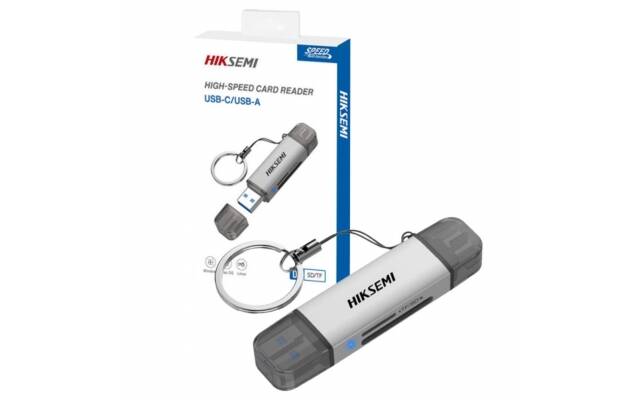 Lector de memorias Hiksemi USB-C / USB-A 3.2