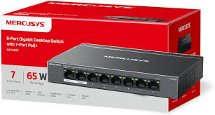 Switch Mercusys MS108GP 8pts Poe+